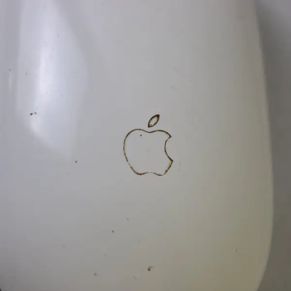 Apple Mighty Mouse Wired USB White A1152 OEM Genuine Used
