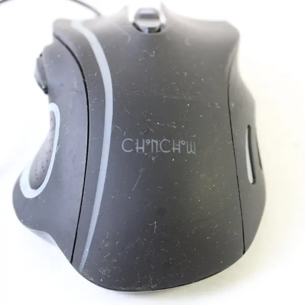 ChonChow G60 Gaming Mouse Black Gray Stripe Pre-Owned Untested