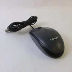 Logitech Grey Black Mouse M-U0026 Untested As Is