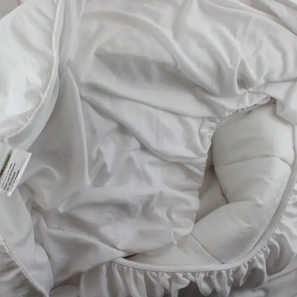 EASELAND Queen Size Mattress Pad Pillow Top Mattress Cover Quilted Fitted