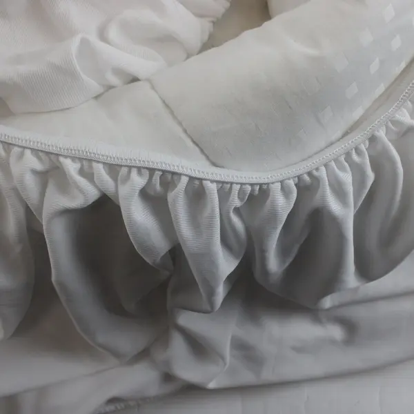 EASELAND Queen Size Mattress Pad Pillow Top Mattress Cover Quilted Fitted