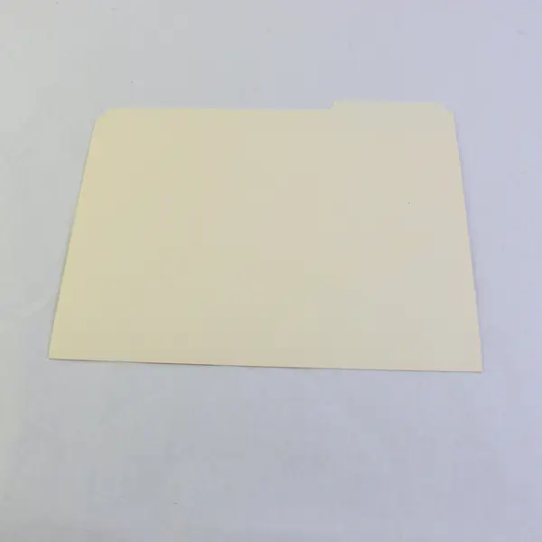 Lot of 30 Letter Size Manila File Folders 1/3-Cut Tabs