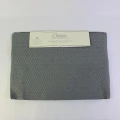 Classic Home Essentials Grey Placemats Set of 4 13x19