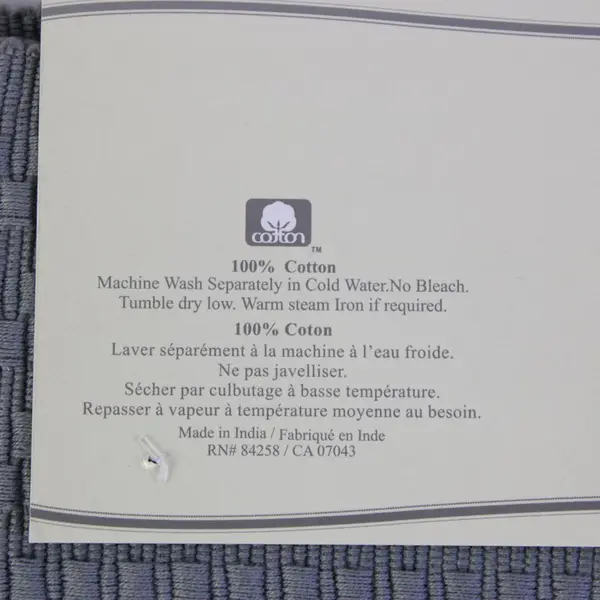 Classic Home Essentials Grey Placemats Set of 4 13x19