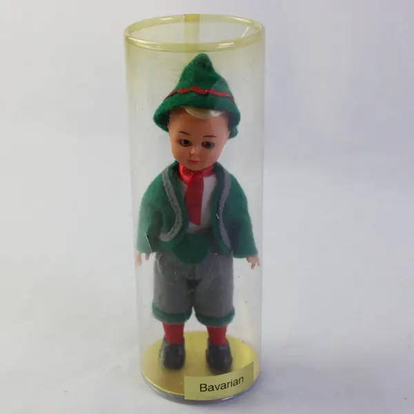 Vintage Bavarian German Boy Doll Alpine Felt Outfit Dutch Novelties