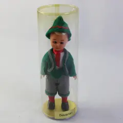 Vintage Bavarian German Boy Doll Alpine Felt Outfit Dutch Novelties