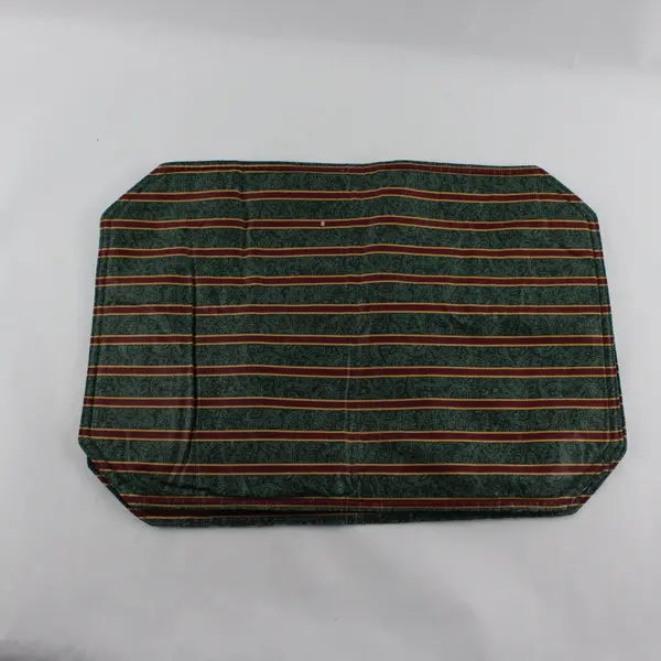 Set of 2 Handmade Reversible Christmas Placemats 18"