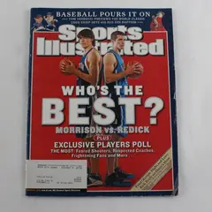 3/6/2006 Sports Illustrated Adam Morrison J. J. Redick Gonzaga Duke Olympics