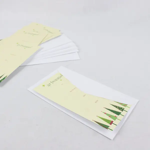 Set of 9 Paper Prince Christmas Holiday Party Invitations with Envelopes UNUSED
