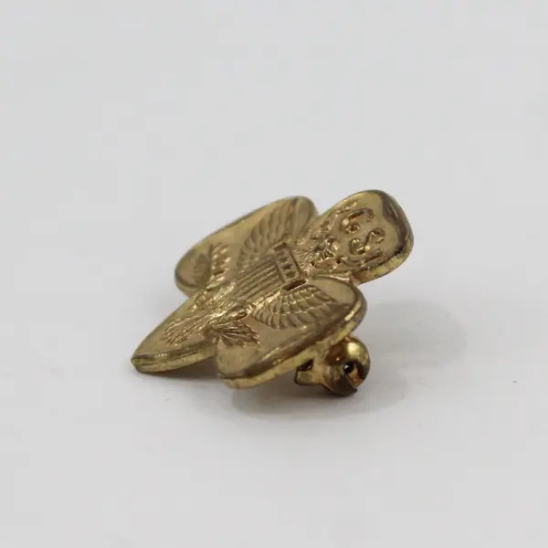 Vintage WW2 Era Girl Scouts Gold-Tone Member Pin