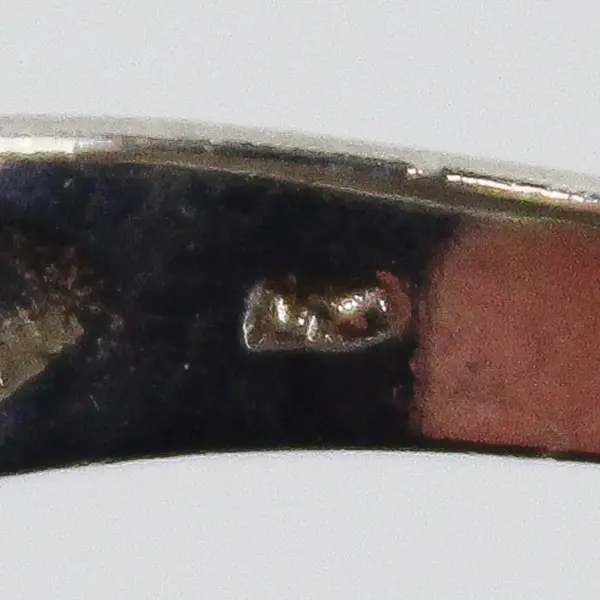 CW Sterling Silver And Opal Women's Ring Size 7.75 For Repair