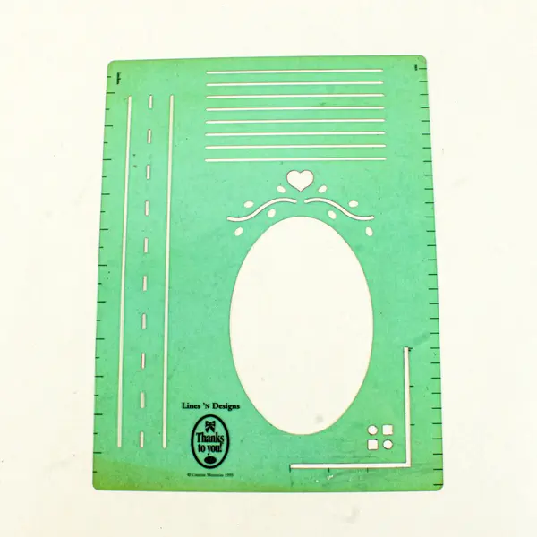 Lot of 4 Reusable Scrapbooking Craft Stencils & Templates Mixed Brand