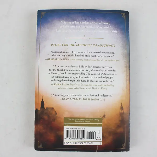 The Tattooist of Auschwitz: A Novel by Heather Morris