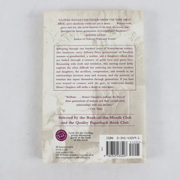 Hanna's Daughters: A Novel Paperback by Marianne Fredriksson (Ballantine Books)