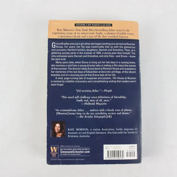 The House at Riverton: A Novel - Paperback By Kate Morton