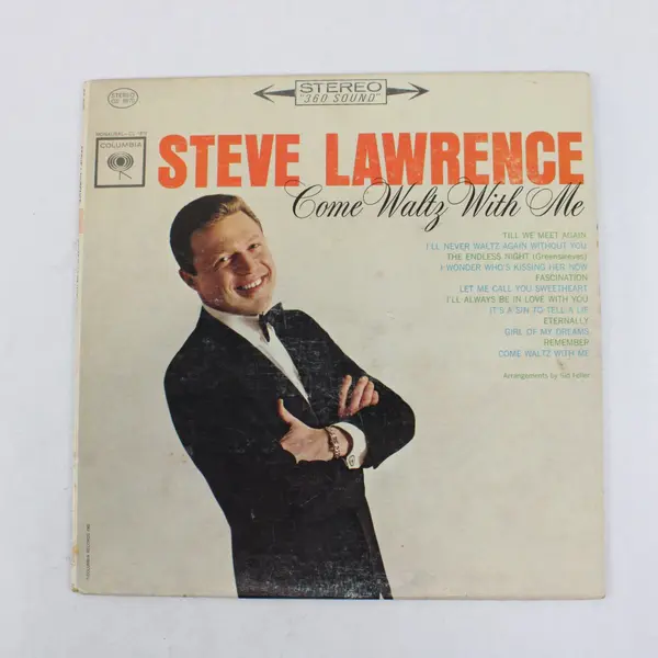 Steve Lawrence Come Waltz With Me 12" Vinyl Record