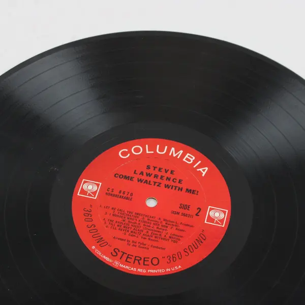 Steve Lawrence Come Waltz With Me 12" Vinyl Record