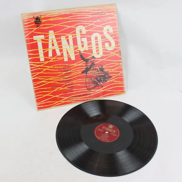 Plymouth Tango Orchestra Tangos P12-74 12" Vinyl LP Record