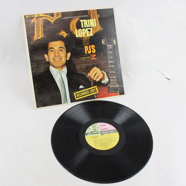 Trini Lopez At PJ's Recorded Live 12" Vinyl LP Record