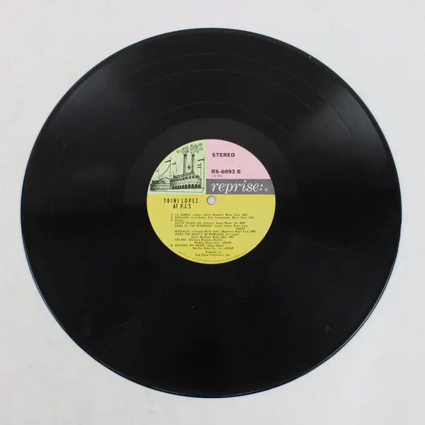 Trini Lopez At PJ's Recorded Live 12" Vinyl LP Record