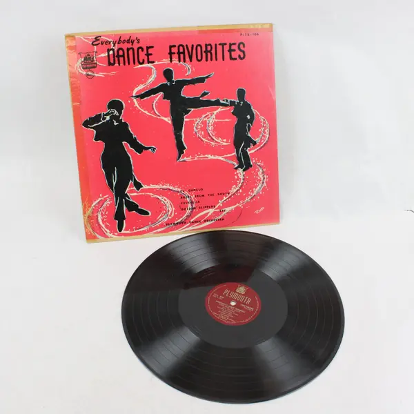  Everybody's Dance Favorites Plymouth Dance Orchestra 12" Vinyl Record