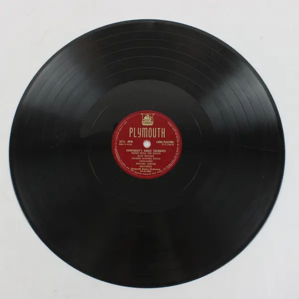  Everybody's Dance Favorites Plymouth Dance Orchestra 12" Vinyl Record