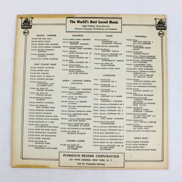 Viennese Symphonic Orchestra – Sunset Serenade  12" Vinyl  Record