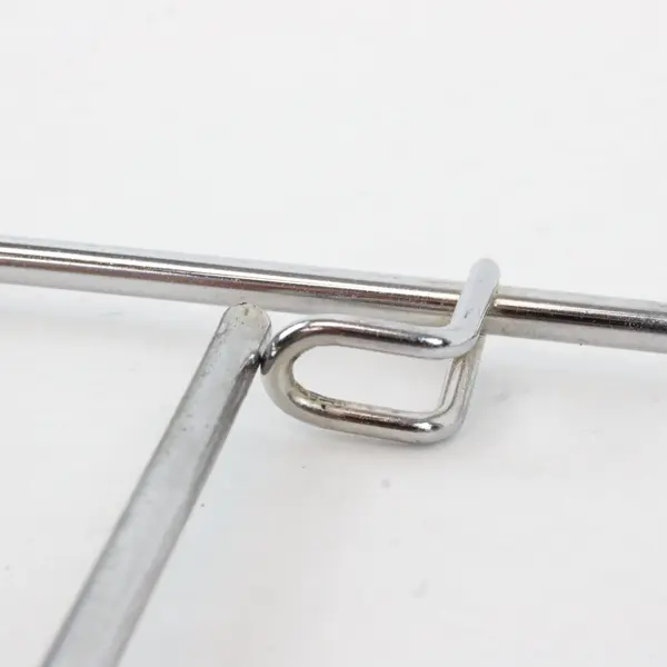 Lot of 3 4-Tier Pant Skirt Hangers Chrome Metal Space Saving Closet