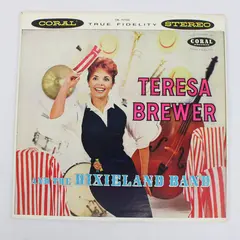 Teresa Brewer and the Dixieland Band LP Coral CRL 757245 12" Vinyl