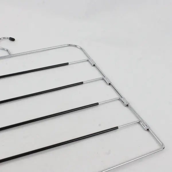 Multi-Tier Metal Pants Hanger Space Saver Non-Slip Arms