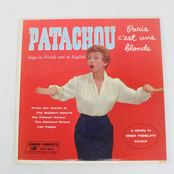 Patachou Paris C'Est Une Blonde 12" Vinyl Record