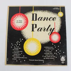Plymouth Dance Orchestra Dance Party 12" LP Vinyl P-12-83