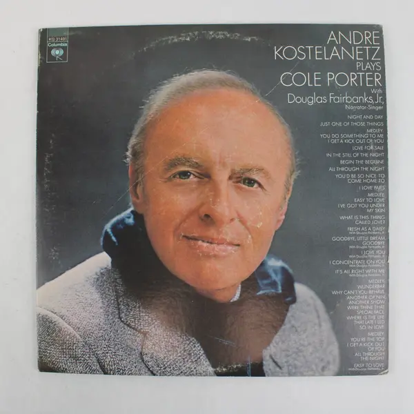 Andre Kostelanetz Plays Cole Porter w/ Douglas Fairbanks Jr 2-Record Set