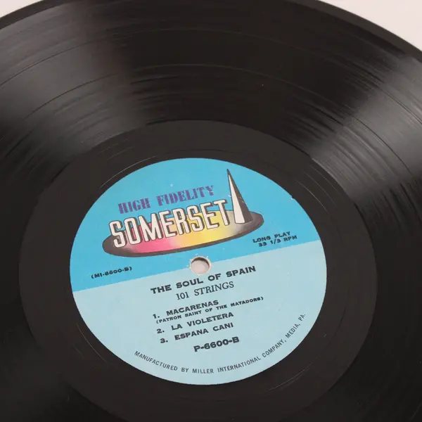101 Strings The Soul of Spain  12" Vinyl Record 