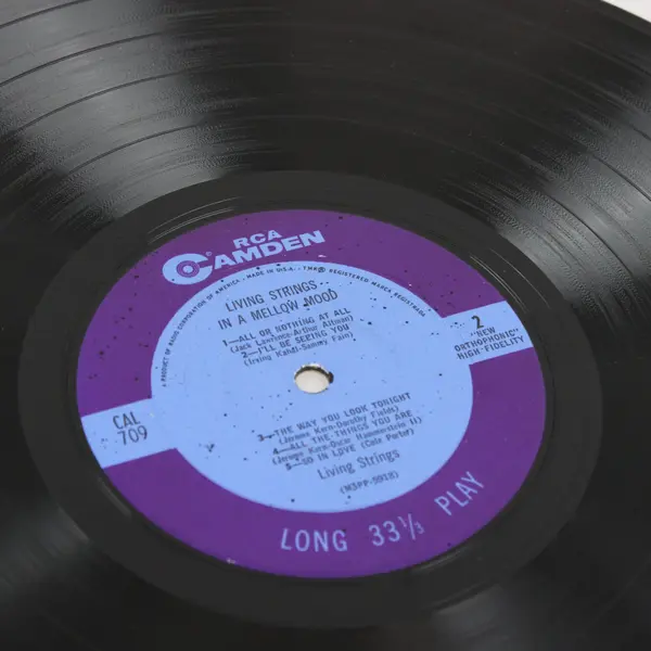 Living Strings In A Mellow Mood 12" Vinyl LP RCA Camden CAL 709