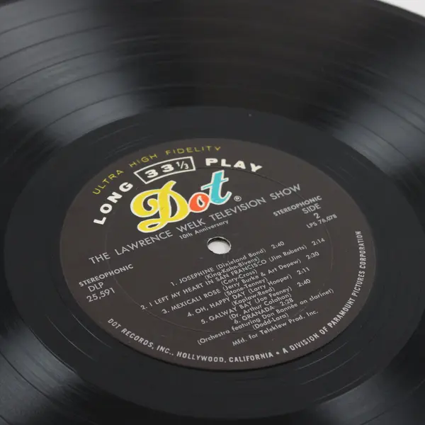 Lawrence Welk Television Show 10th Anniversary 12" Vinyl Record 