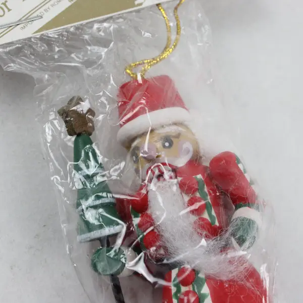 Lot of 2 Roman Innovation The Magic of Christmas Nutcracker Ornaments 4"