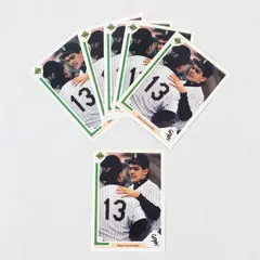 Lot of 6 1991 Upper Deck #645 Alex Fernandez Rookie Chicago White Sox NM