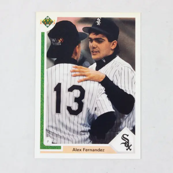 Lot of 6 1991 Upper Deck #645 Alex Fernandez Rookie Chicago White Sox NM