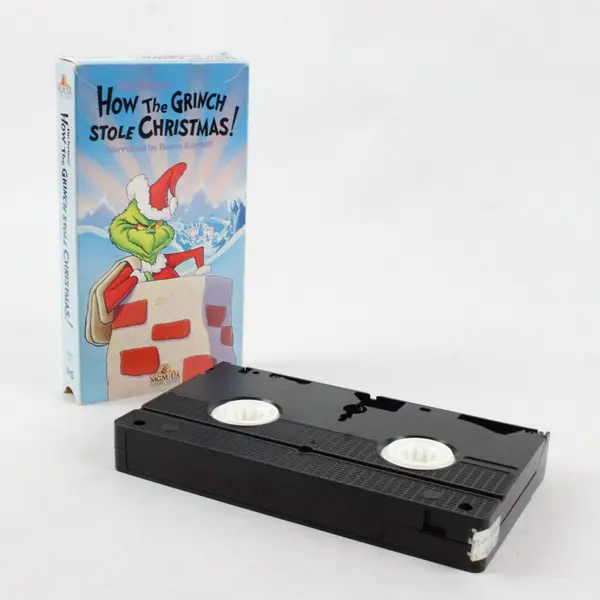 Dr. Seuss' How the Grinch Stole Christmas (VHS, 1990) Narrated by Boris Karloff