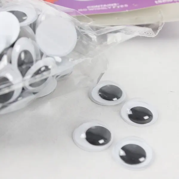 Lot of 3 Packs Googly Eyes Craft Supplies 12, 80, 150 Count 