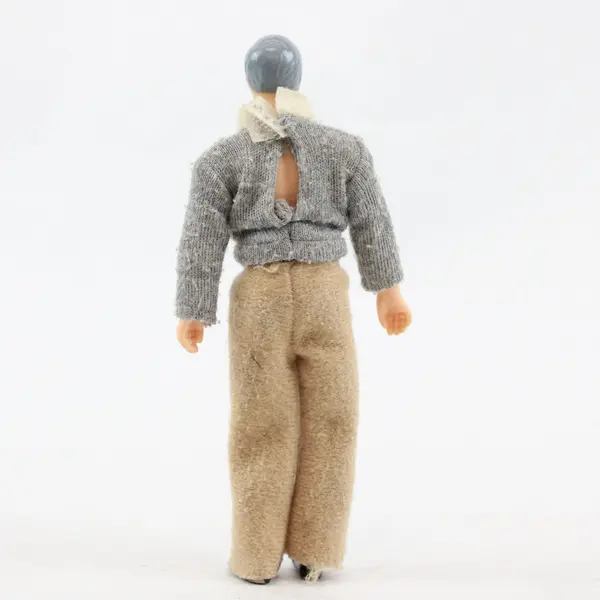 Vintage HORSMAN Family Dollhouse 1988 Father/Grandfather Doll 6”