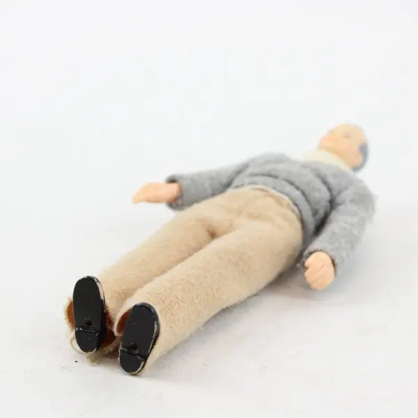 Vintage HORSMAN Family Dollhouse 1988 Father/Grandfather Doll 6”