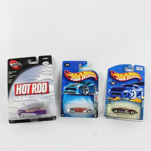 Lot of 3 Hot Wheels Ford GT-40 Elwoody Auburn 852 Final Run Cars