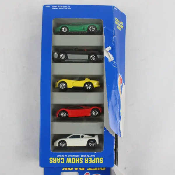 Mattel Hot Wheels 1995 Super Show Cars Gift Pack 13502 Diecast Set