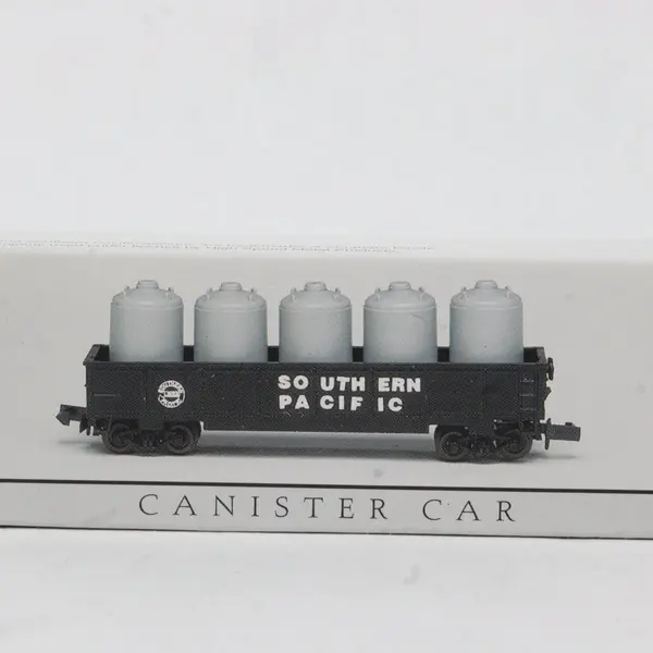 Lot of 4 High Speed Metal N Scale Southern Pacific Locomotive Cars