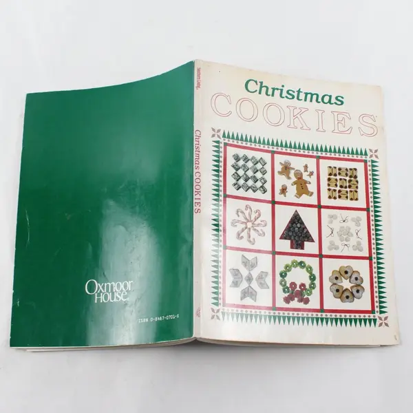  Vintage 1986 Christmas Cookies Oxmoor House Cookbook Recipes Cook Book Cooking
