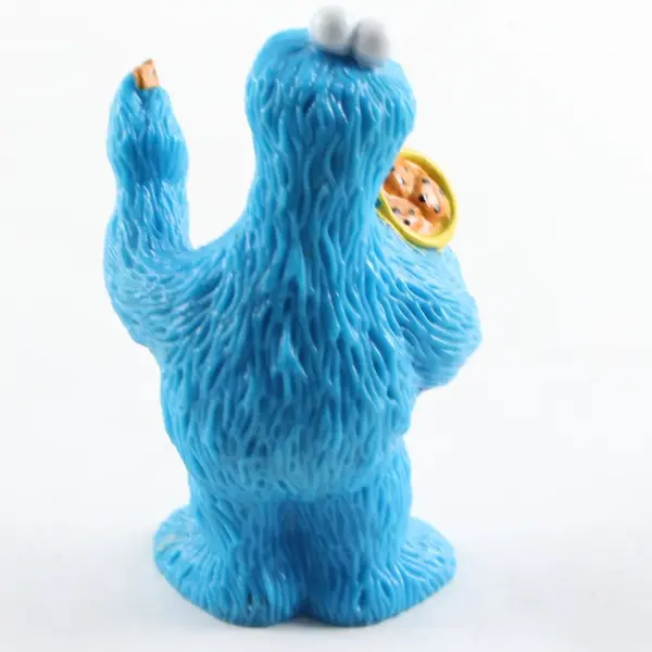 1997 Mattel Preschool Sesame Street Cookie Monster Collectible Figure PVC 3"