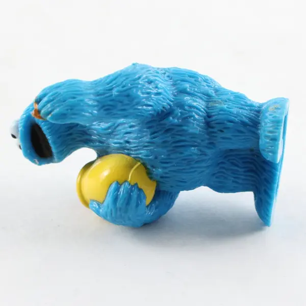 1997 Mattel Preschool Sesame Street Cookie Monster Collectible Figure PVC 3"
