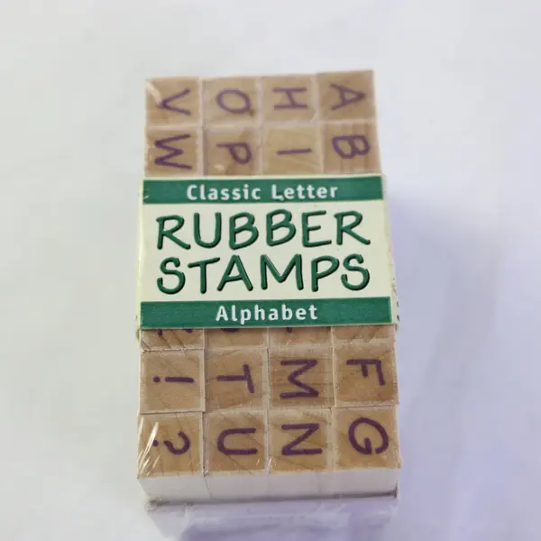 1998 Hero Arts Tiny Classic Letters Alphabet LL366 Rubber Stamp Lot